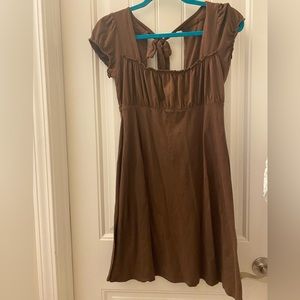 Y2K Taylor Swift L.E.I Brown Dress VTG